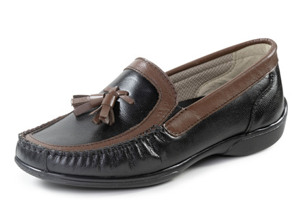 ELENA EDEN, klassische Damen-Slipper, mit herausnehmbarem Fussbett