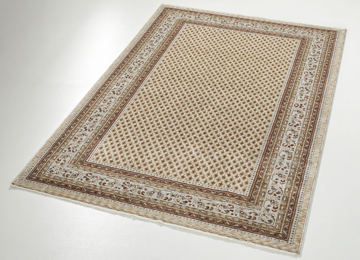Teppiche - Klassisch schöne Brücken und Teppiche mit hoher Flordichte, in Größe 101 (Brücke, 40x 60 cm) bis 290 (Teppich, 240x340 cm), in Farbe BEIGE Ansicht 1