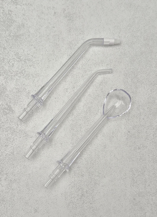 Gesundheit & Pflege - Zusatzaufsätze für Munddusche Corp Care Miracle Smile, in Farbe WEISS, in Ausführung Spezialaufsätze, 3er-Set Ansicht 1