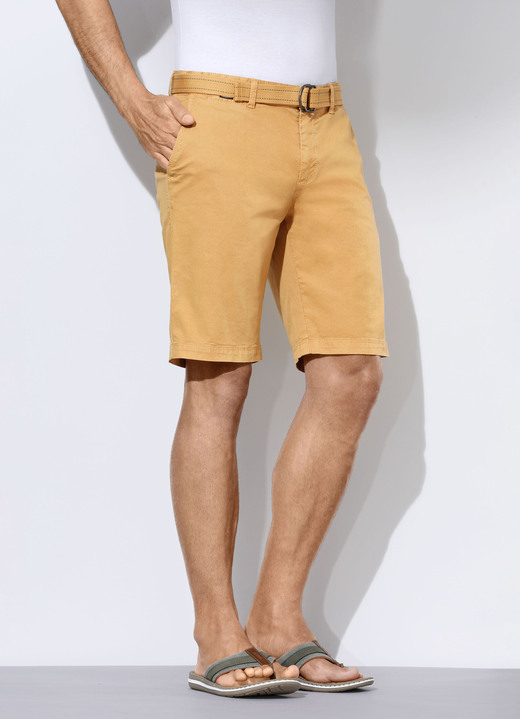 Shorts & Bermudas - Lässige Bermudas von «Redpoint» in 3 Farben, in Größe 046 bis 064, in Farbe OCKER Ansicht 1