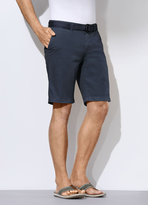 Shorts & Bermudas - Lässige Bermudas von «Redpoint» in 3 Farben, in Größe 046 bis 064, in Farbe MARINE Ansicht 1