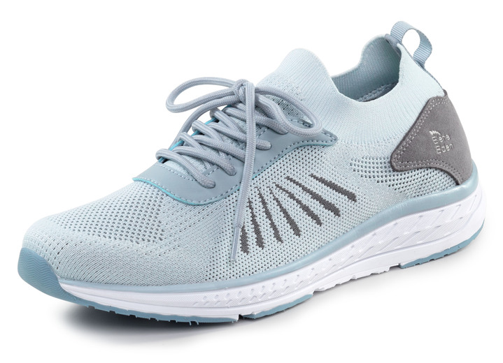 Damen - ELENA EDEN Sneaker mit MemoSoft-Textileinlage, in Größe 036 bis 042, in Farbe HELLBLAU Ansicht 1