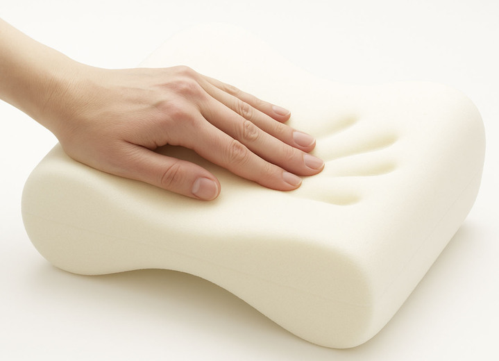 Gesunder Schlaf - Kniekissen Memory Foam, in Farbe NATUR Ansicht 1