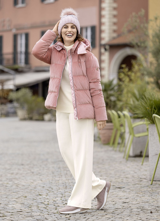 Winterjacken - Funktionsjacke im Puffer-Style, in Größe 034 bis 052, in Farbe ROSENHOLZ