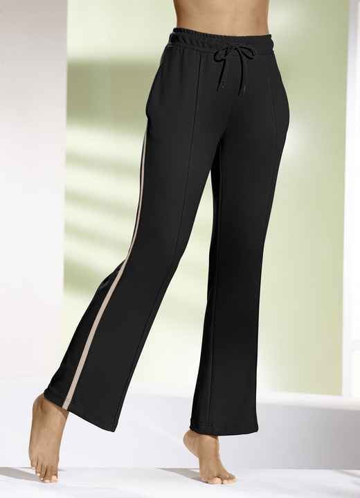 Freizeithosen - Hose mit Thermofunktion, in Größe 018 bis 054, in Farbe SCHWARZ Ansicht 1