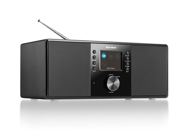Musikanlagen - «Karcher» DAB 5000+ Digitalradio, in Farbe SCHWARZ Ansicht 1