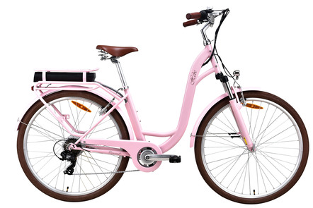 City-E-Bike mit Tiefeinstieg