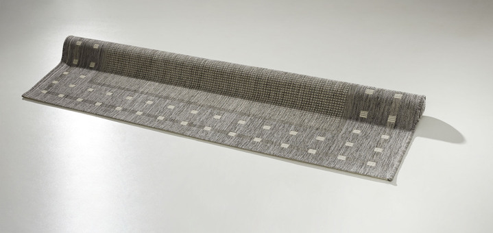 Teppiche - Läufer nach Wunschmass, in Größe 102 (Läufer, 67 cm breit) bis 106 (Läufer, 100 cm breit), in Farbe HELLGRAU Ansicht 1