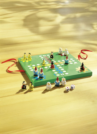 Brettspiel aus Kiefernholz
