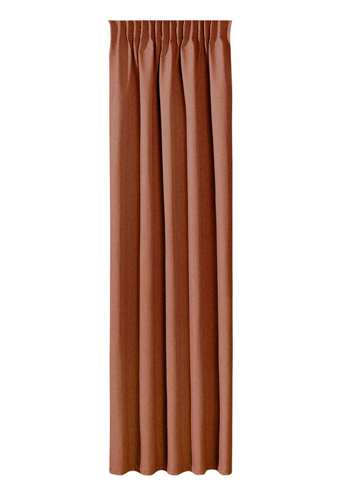 - Energiespar-Verdunkelungsschals, in Größe 364 (H145xB135 cm) bis 464 (H245xB270 cm), in Farbe TERRA, in Ausführung Multifunktionsband Ansicht 1