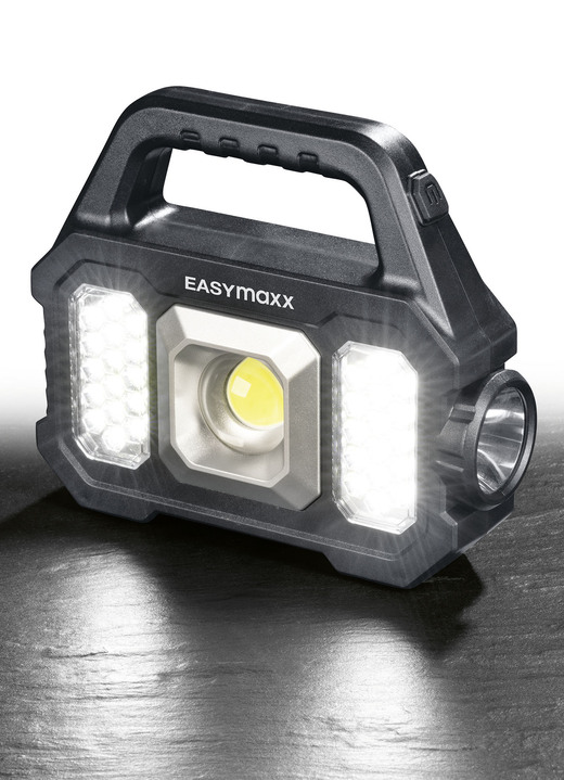 - Solar-Arbeitslampe von EASYmaxx, in Farbe SCHWARZ Ansicht 1