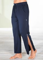 Schlaf- und Freizeithose mit Rei&szlig;verschluss 