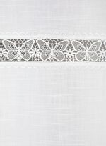 Kurzstore mit feiner Schmetterlingsstickerei 