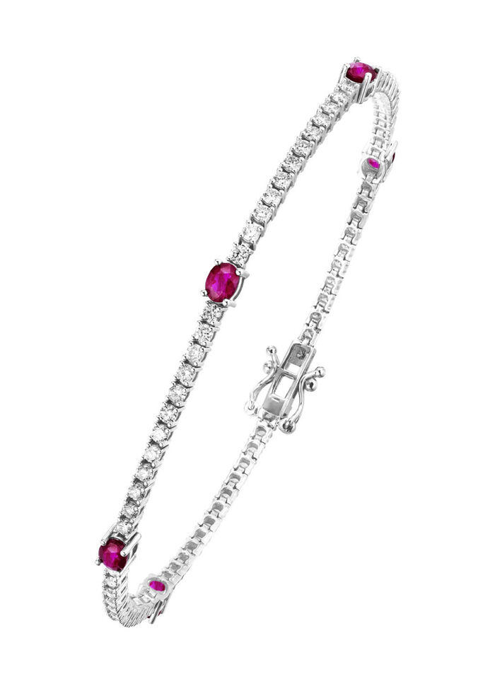 Hochwertiges Armband aus Weissgold 