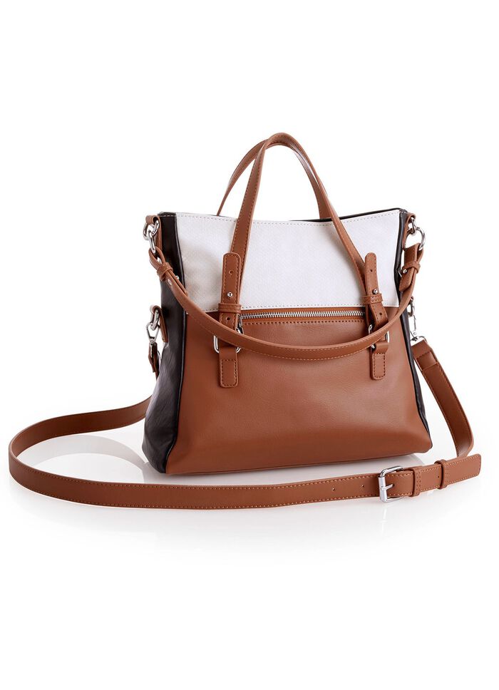 Collezione Alessandro Tasche mit Zebra-Dessin 