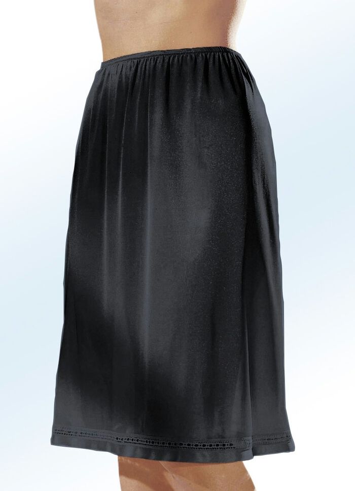 Zweierpack Unterr&ouml;cke mit Hohlsaumrand 