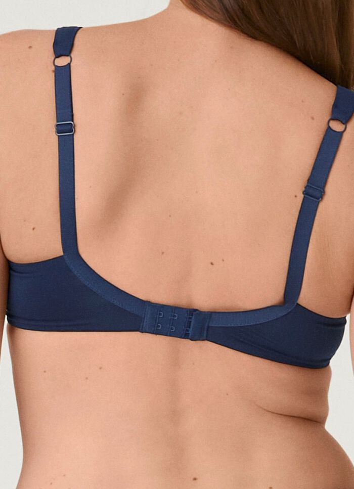  Naturana BH mit Satinblende am D&eacute;collet&eacute; 