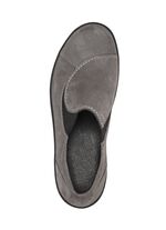 ELENA EDEN Slipper aus Nubukleder GRAU