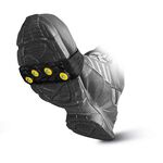 Schuhspikes f&uuml;r mehr Sicherheit bei Eis und Schnee SCHWARZ