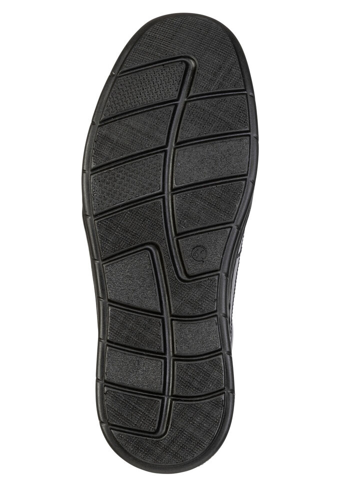 GINO GALANTE, schicke Herren-Schnürschuhe, mit herausnehmbarem Fussbett SCHWARZ