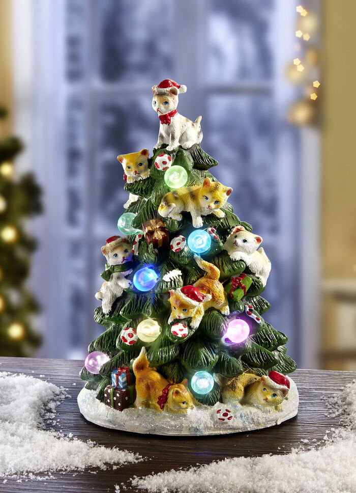 Batteriebetriebener LED-Weihnachtsbaum 