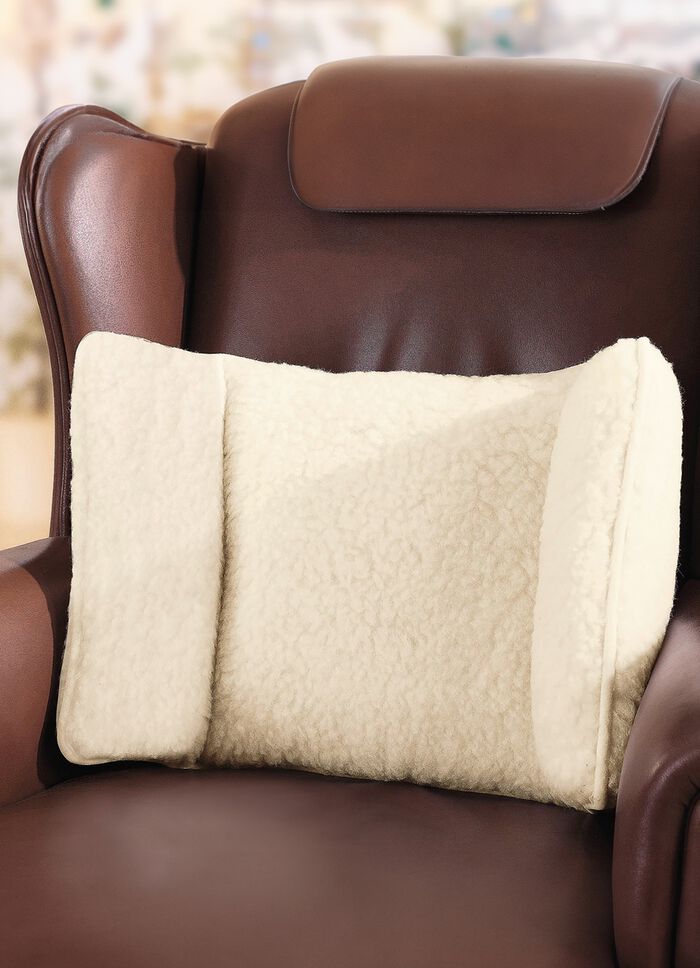 Rundum-Sitzkissen st&uuml;tzt Ihren R&uuml;cken im Lendenwirbelbereich NATUR