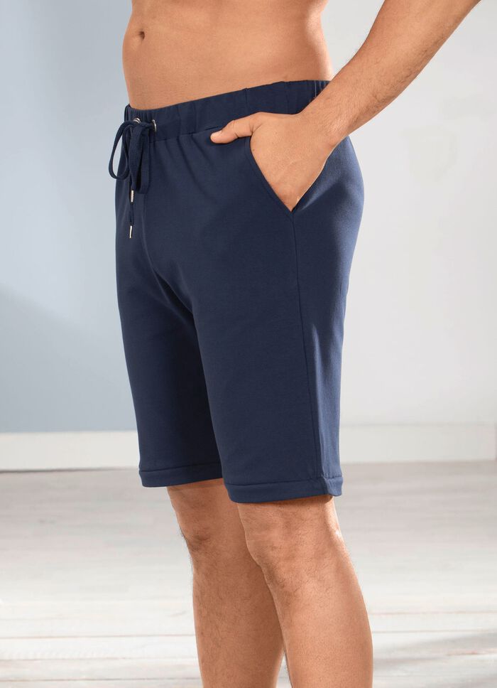 Schlaf-und Freizeithose mit verschiedenen Tragevarianten 