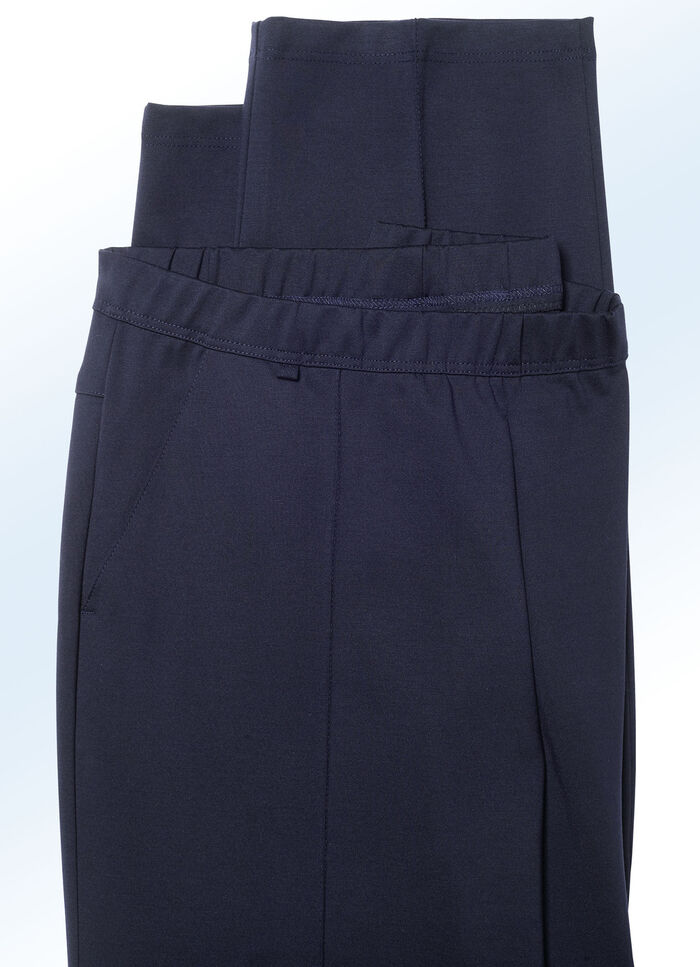 «Klaus Modelle»-Schlupfhose mit breitem Dehnbund in 6 Farben MARINE