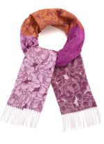 Schal mit Fantasiebl&uuml;ten 