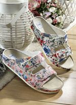 Hausschuh mit Lederdecksohle 