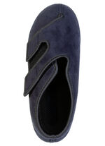 Bequeme Damen-Klettschuhe, Weite H, mit herausnehmbarem Fussbett SCHWARZ