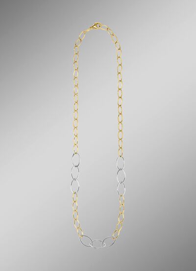 Stilvolle Eleganz: Halskette in Bicolor 