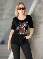 Shirt mit Flatlock-Naht in 2 Farben 