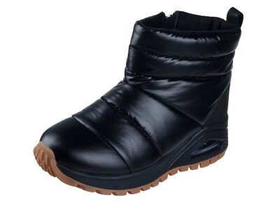 SKECHERS, gef&uuml;tterte Damen-Boots, Winterschuhe, mit Reissverschluss 