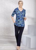 Hausanzug mit bequemem Dehnbund 