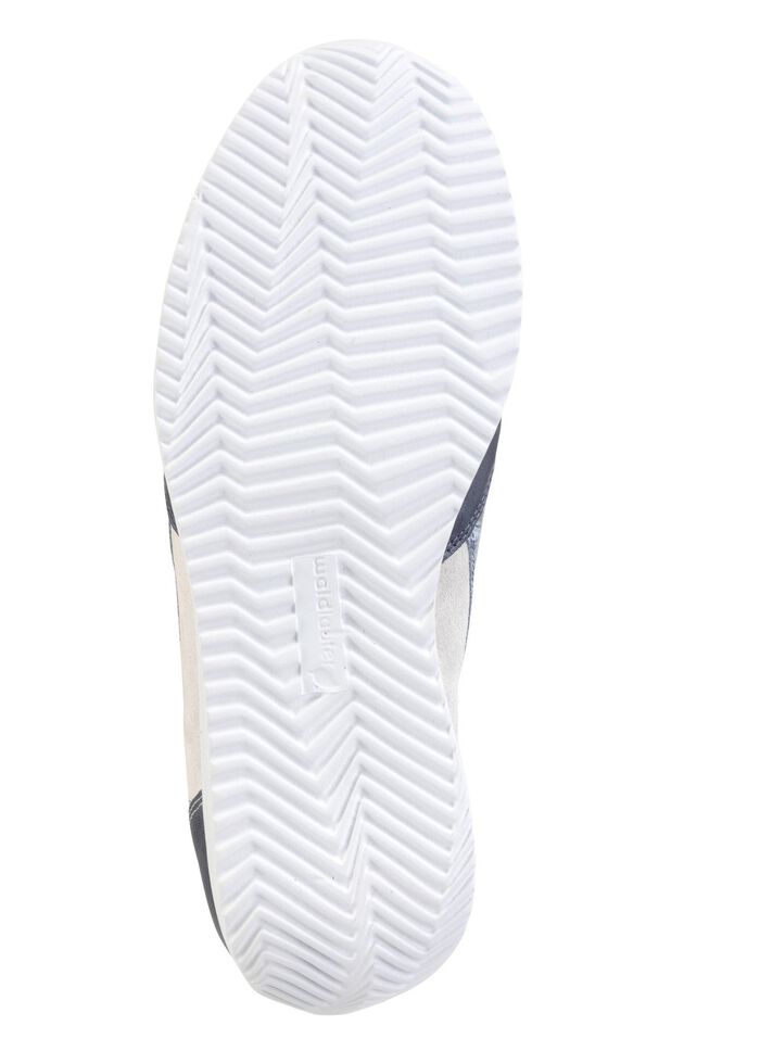 Waldl&auml;ufer Sneaker aus edlem Leder-Materialmix 