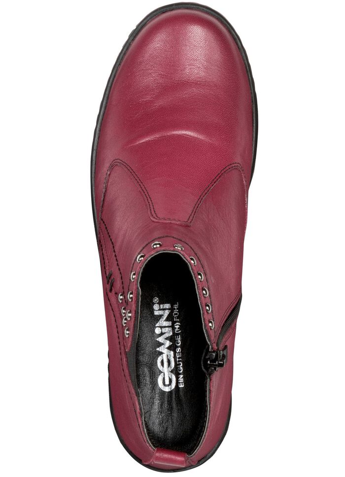 Gemini, bequeme Damen-Boots, Weite G, mit herausnehmbarem Fussbett 