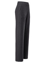Hose in Palazzo-Form ANTHRAZIT MELIERT