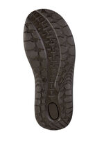 GINO GALANTE, sommerliche Herren-Sandalen, aus Leder MARONE