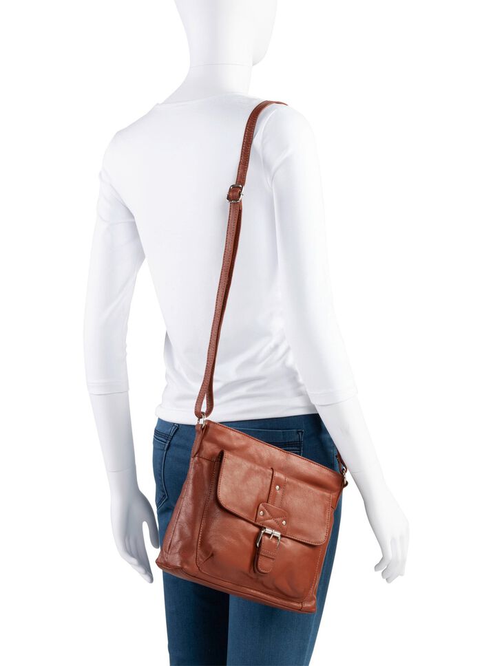 Laurina Tasche aus Nappaleder COGNAC