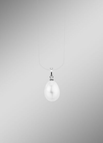 Anhänger aus Süsswasser-Zuchtperle 