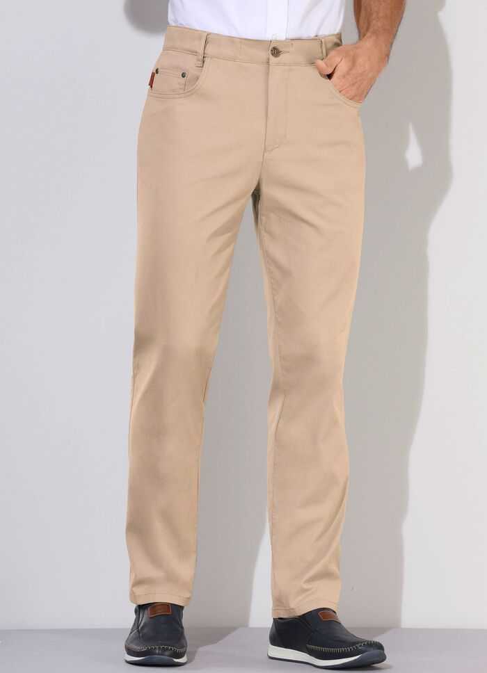 Bequeme &laquo;Francesco Botti&raquo;-Hose in 4 Farben BEIGE