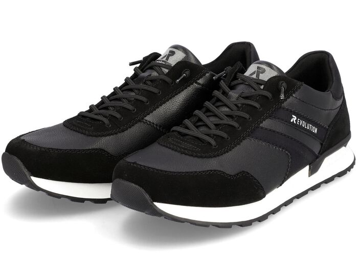 Schn&uuml;r-Sneaker mit herausnehmbarem Textilfussbett 