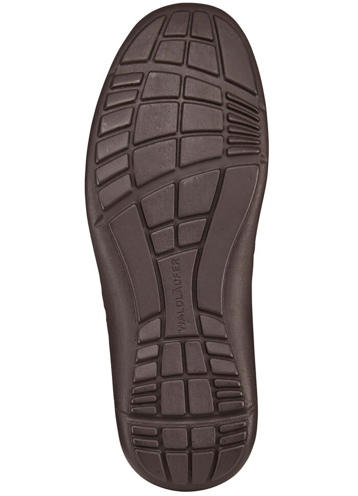 Waldl&auml;ufer, bequeme Herren-Schn&uuml;rschuhe, Weite H, mit herausnehmbarem Fussbett DUNKELBRAUN