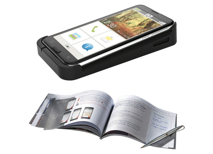 Smartphone Emporia.5 mit gro&szlig;em Display 