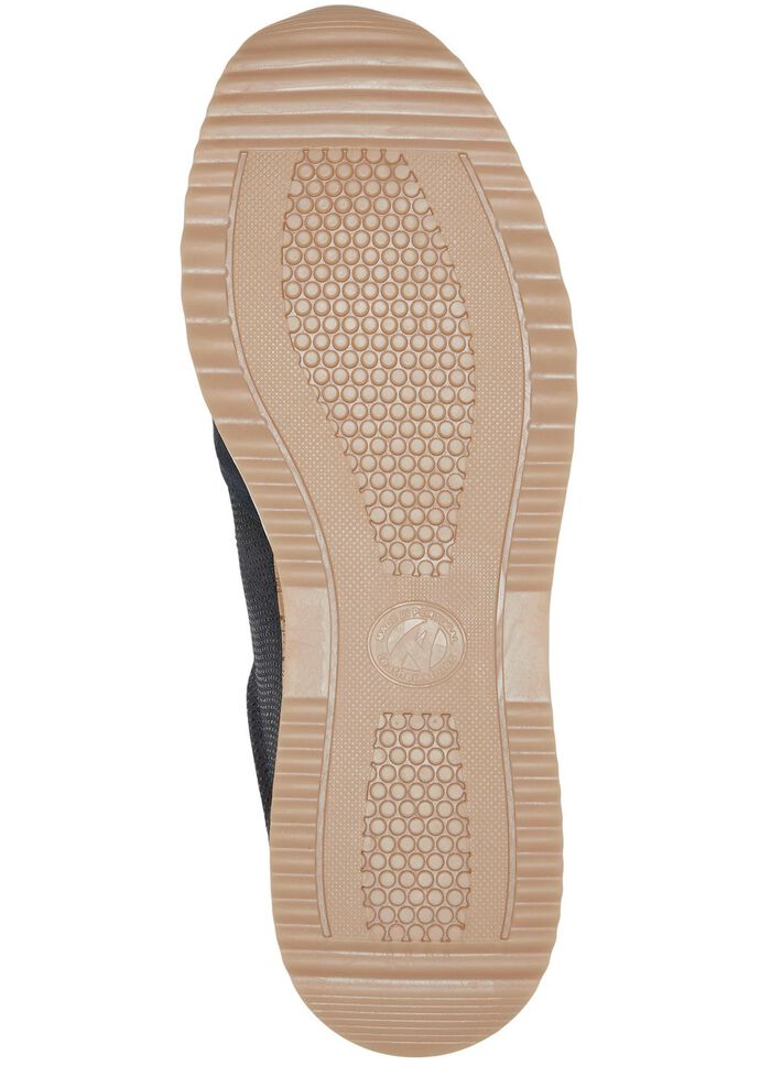 ELENA EDEN Sneaker mit Schn&uuml;rung und Seitenreissverschluss DUNKELBLAU