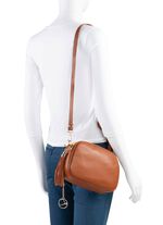Laurina, Tasche, Damen, mit abnehmbarem Umh&auml;ngeriemen COGNAC