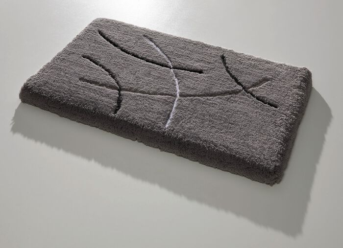 Badgarnitur in barfussweicher Qualit&auml;t SILBER