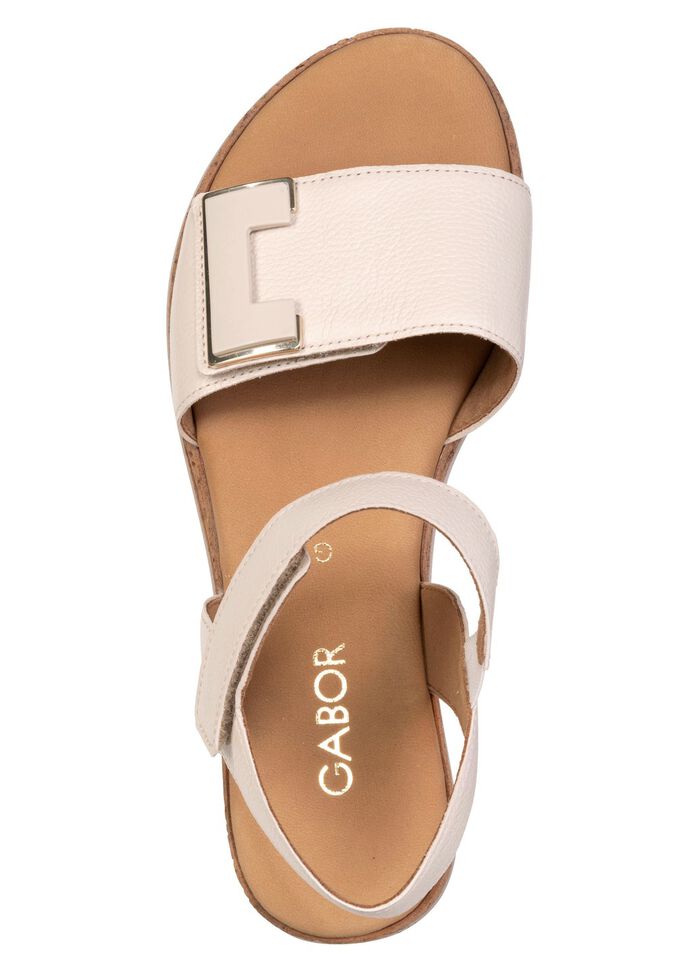 Gabor, modische Damen-Sandaletten, Weite G, mit Gummizug 