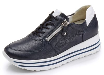 Waldl&auml;ufer, bequeme Damen-Sneaker, Weite H, mit herausnehmbarem Fussbett 